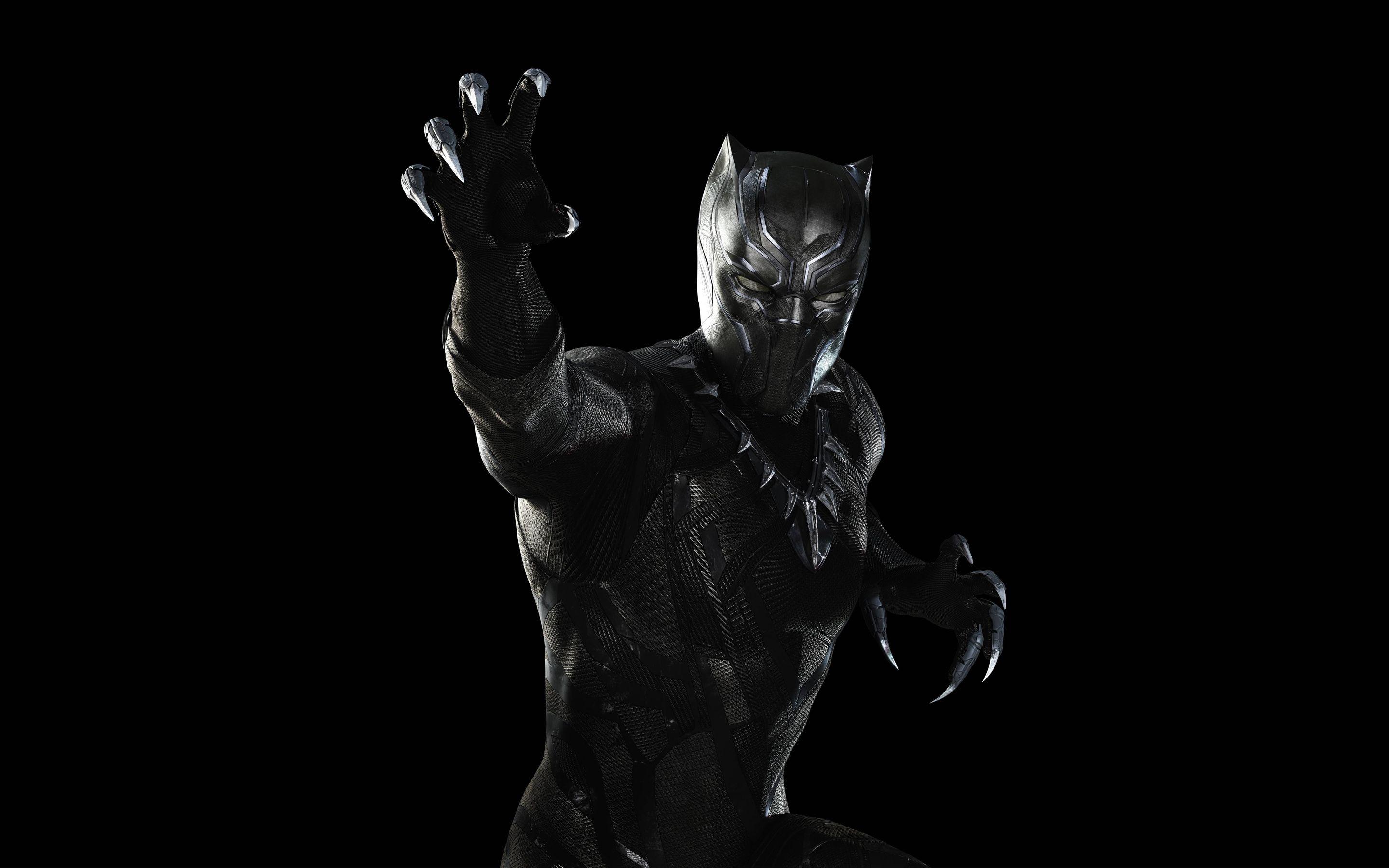 2880x1800 Black Panther Marvel hình nền