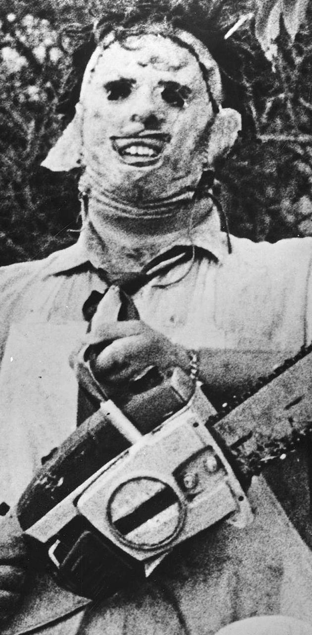630x1280 leatherface wallpaper