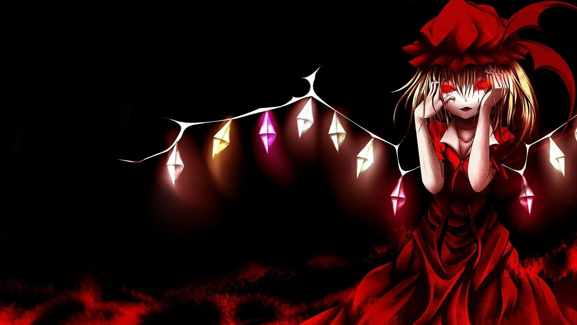 1920x1080 Dark Red Anime Wallpaper: HD, 4K, 5K for PC and Mobile. Download free image for iPhone, Android
