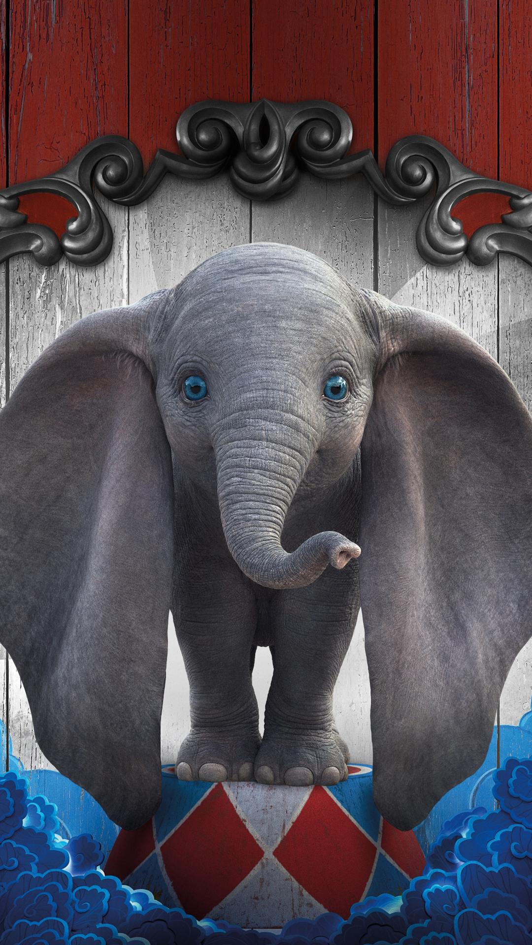 1080x1920 Download dumbo, cute, baby elephant, 2019 movie 1080x1920 wallpaper, 1080p wallpaper samsung galaxy s s note, sony xperia z, z z z htc one, lenovo vibe, google pixel oneplus honor