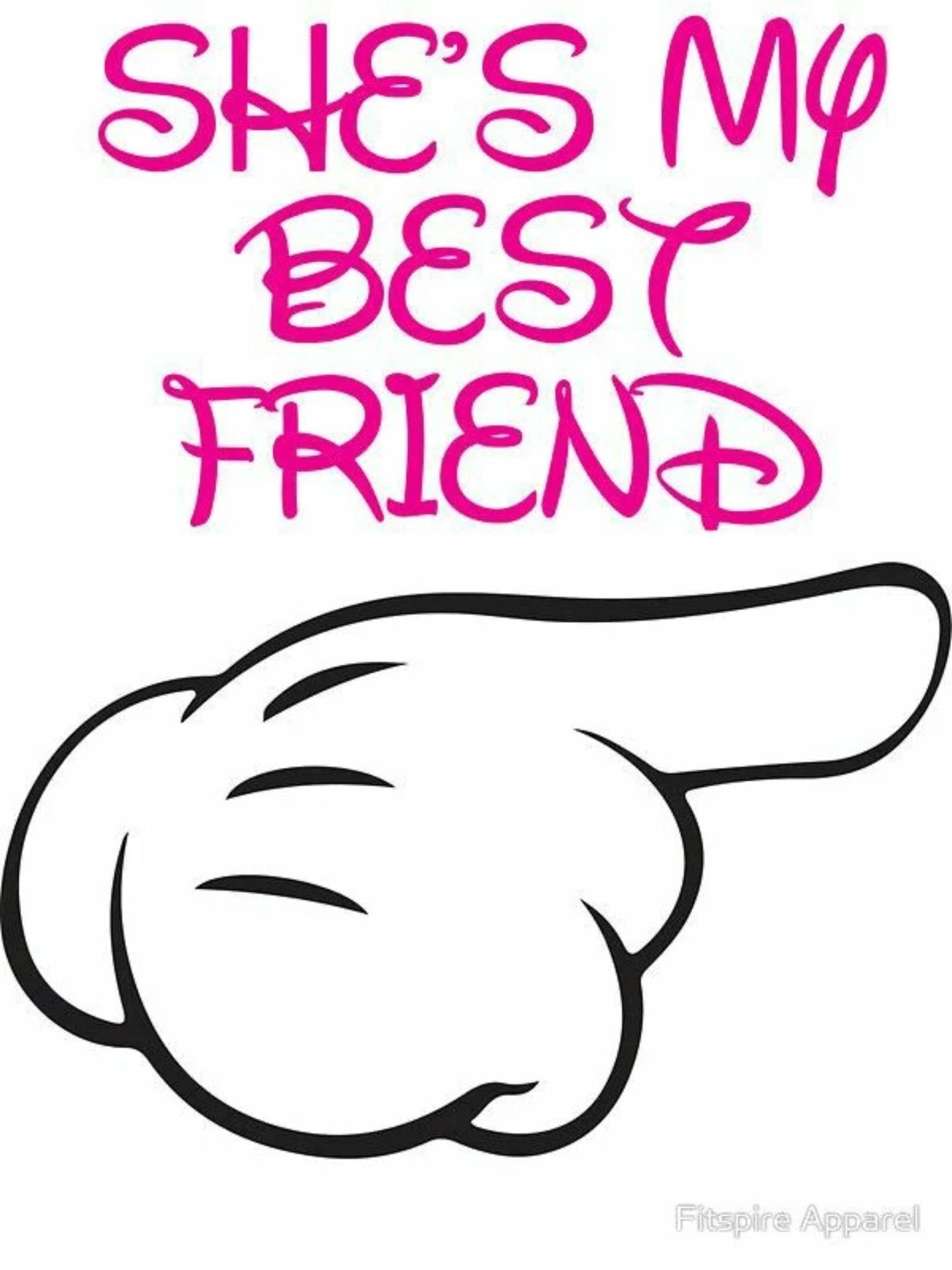 1536x2048 Cute Best Friend Wallpaper