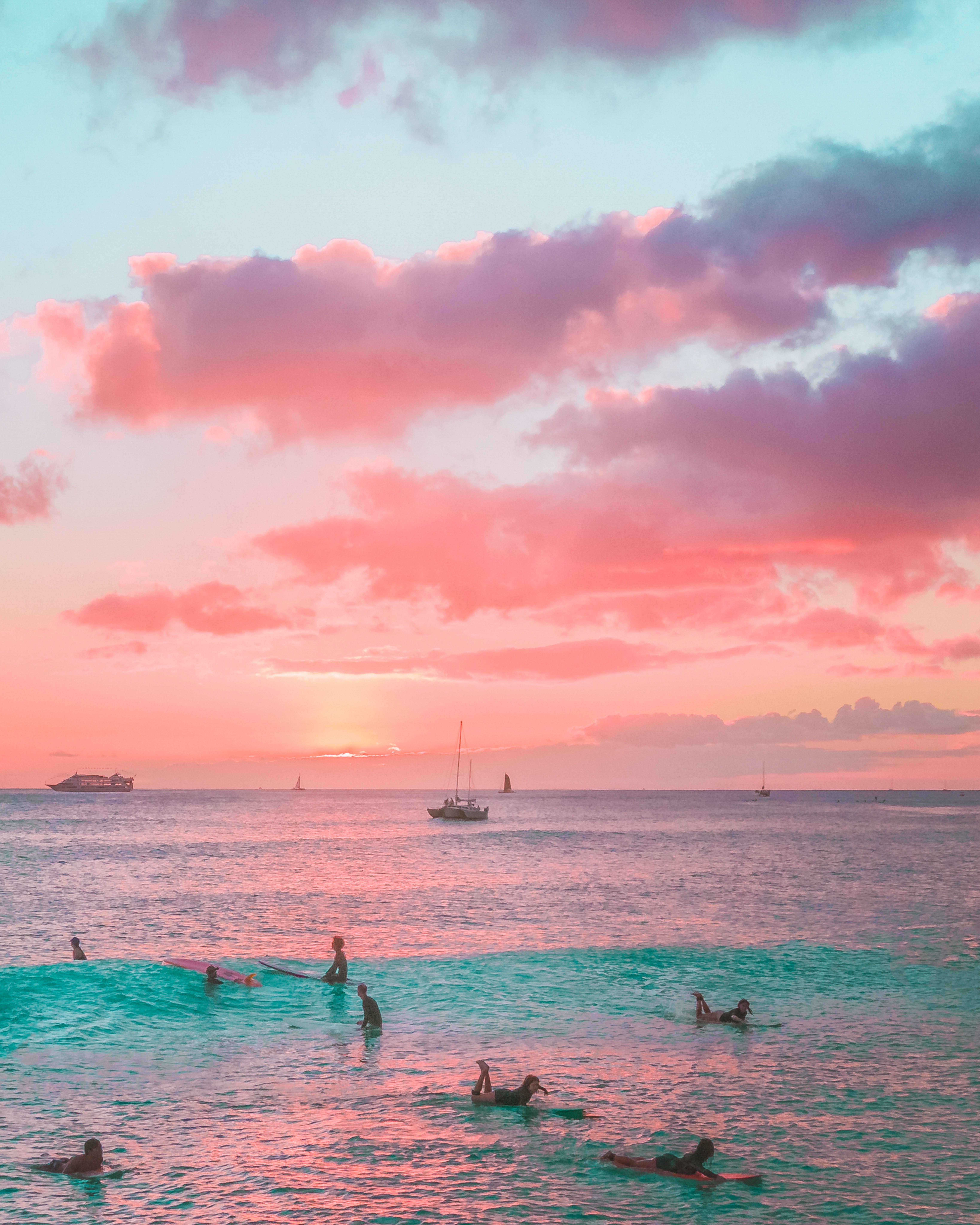6554x8192 Best Pink Beach Photo · 100% Free Downloads