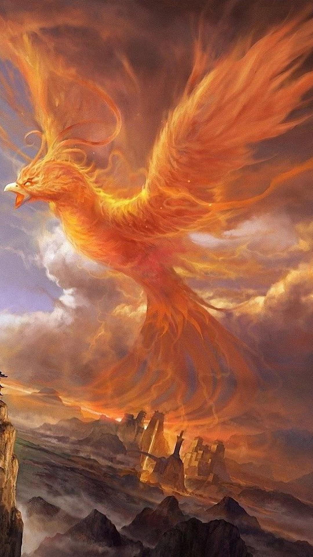 1080x1920 Wallpaper Phoenix Android Android Wallpaper