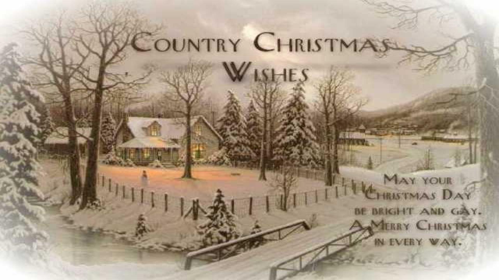 1920x1080 Country Christmas hình nền