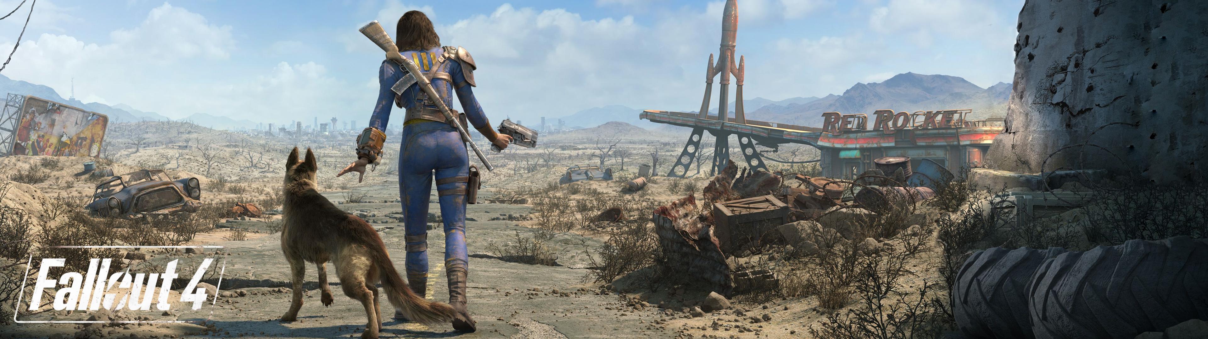 3840x1080 Fallout 4 Wallpaper