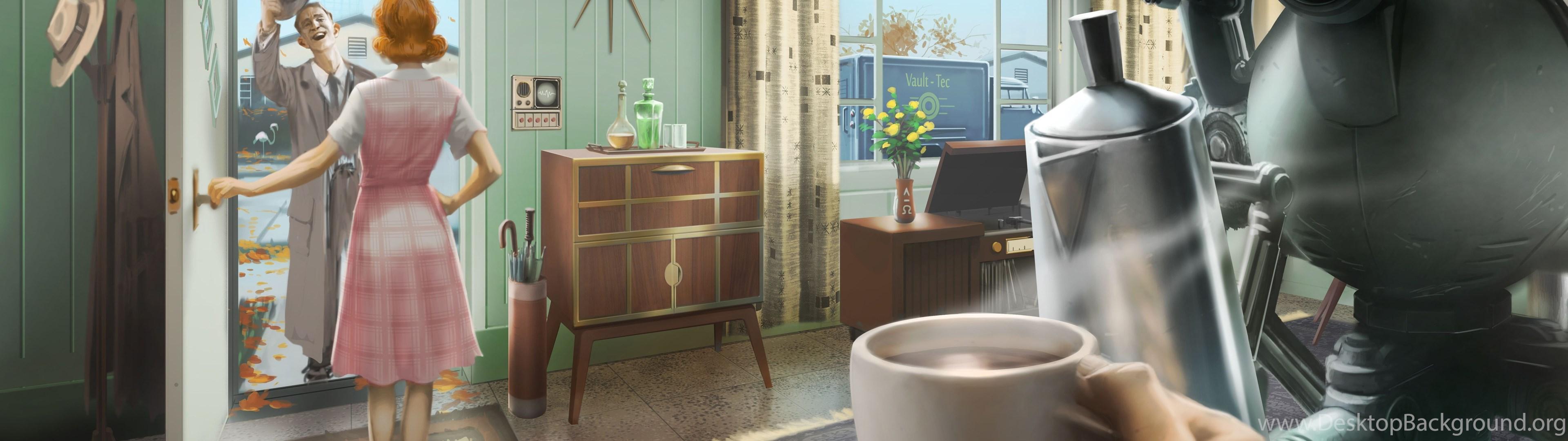 3840x1080 Fallout 4 Wallpaper, Art / Recent: Fallout Best Games 2015. Desktop Background