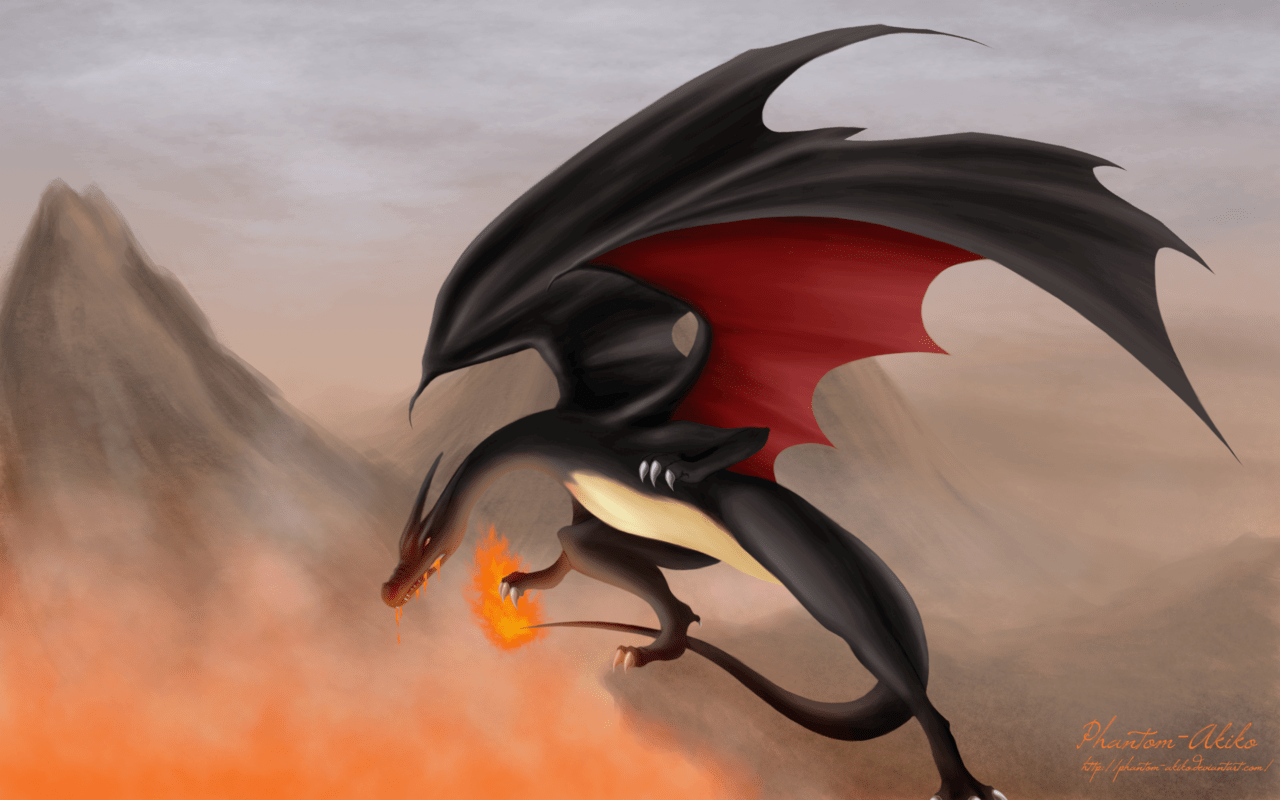 1280x800 Shiny Charizard Wallpaper