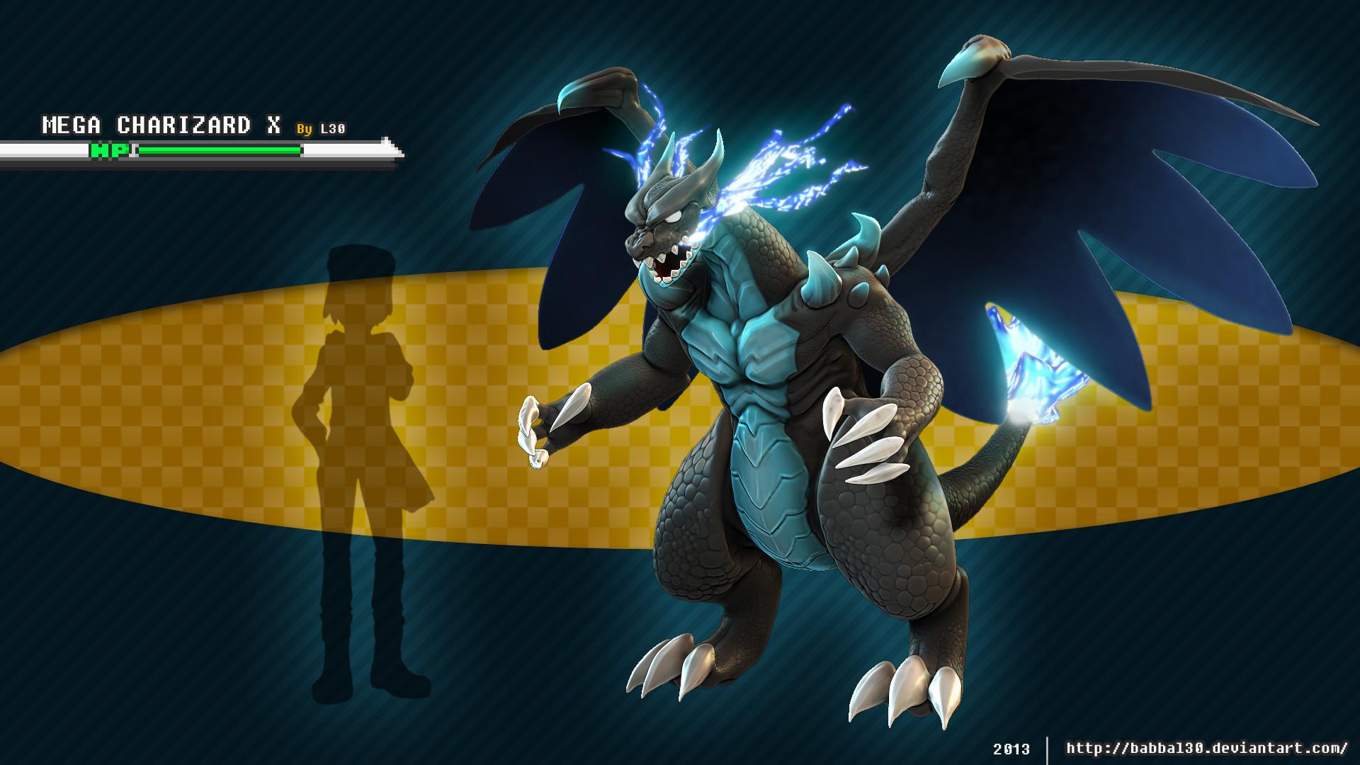 1920x1080 Pokemon Mega Charizard X