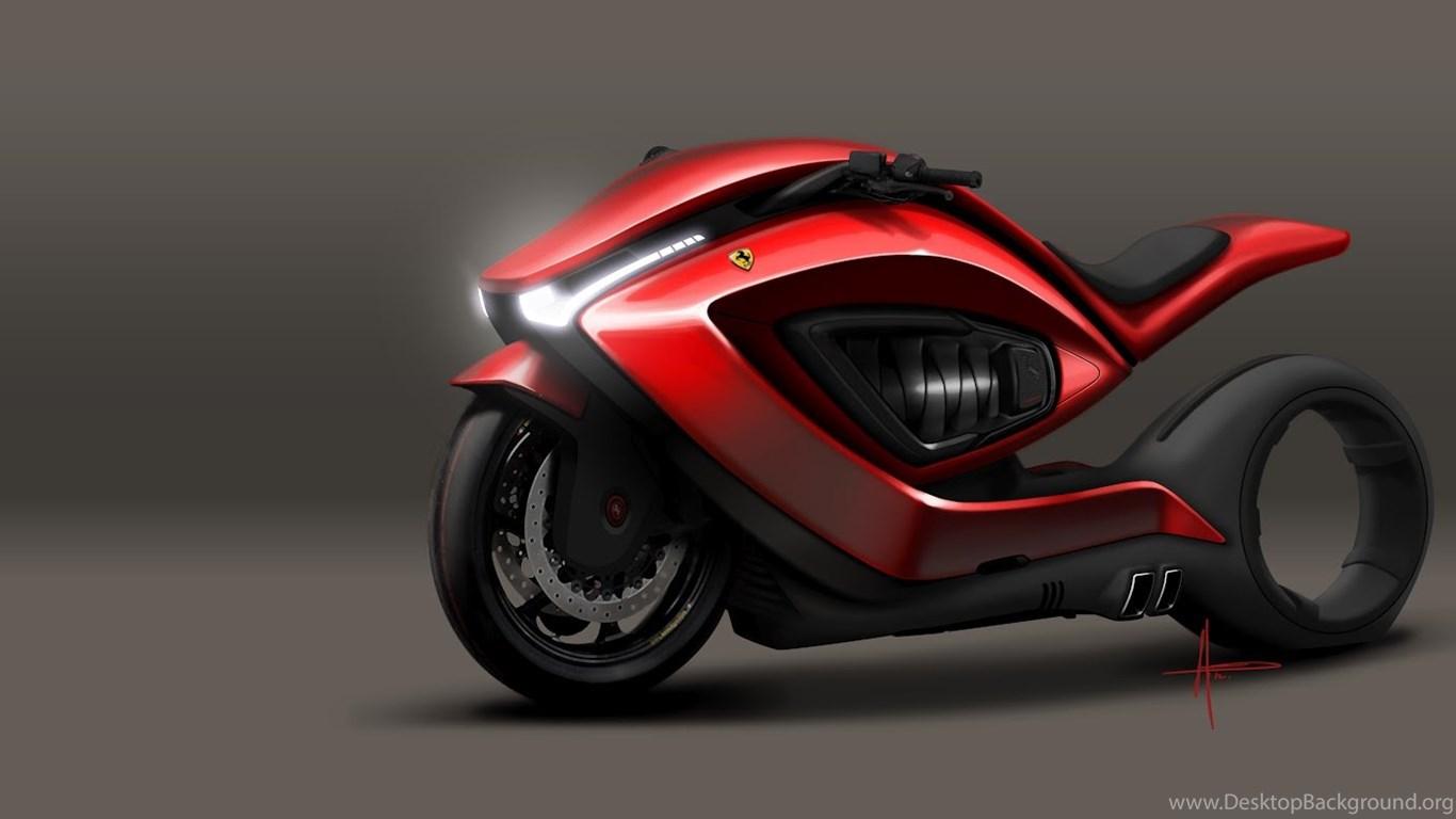 1366x768 FERRARI V4 MOTORCYCLE CONCEPT Wallpaper 7 Wallpaper Z Desktop Background
