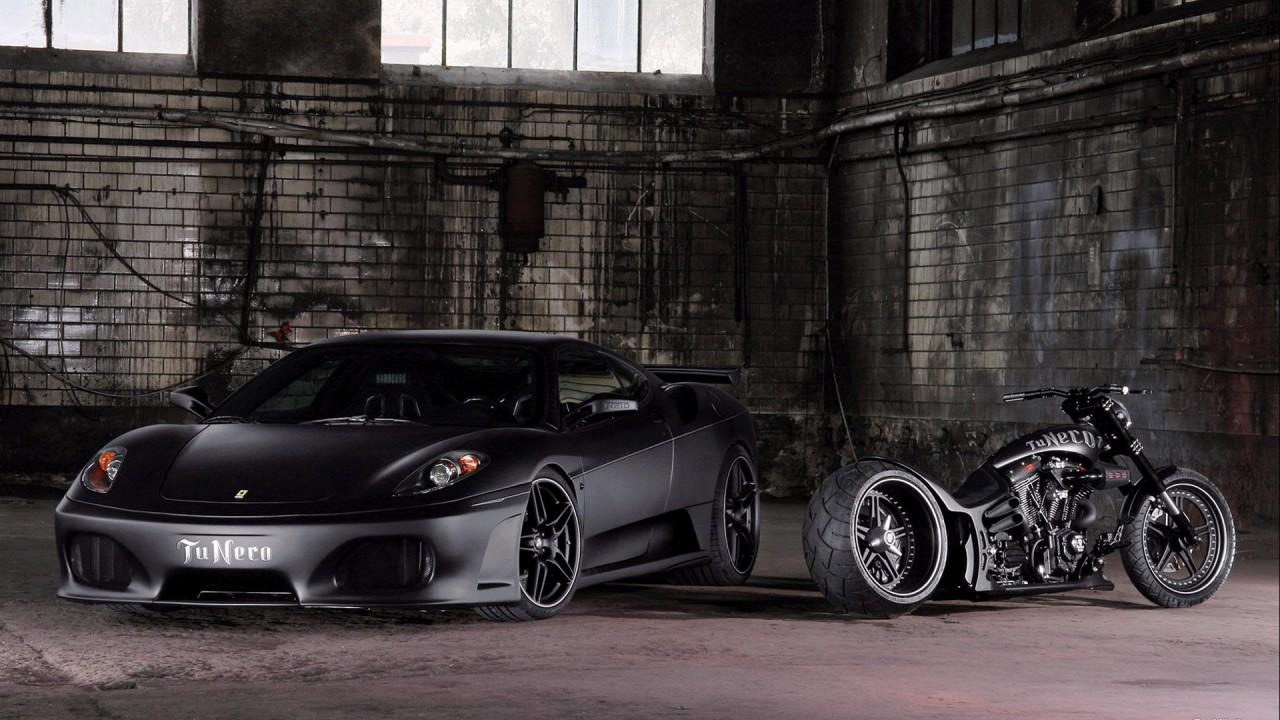 1280x720 Ferrari F430 Tunero, cars, bike wallpaper. Ferrari F430 Tunero, cars, bike
