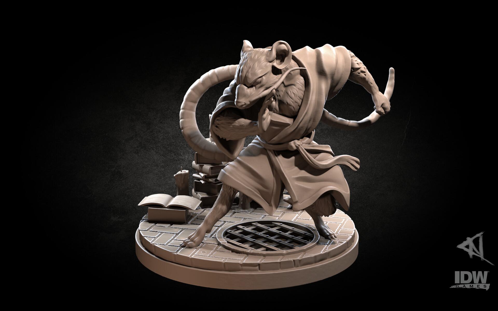 1920x1200 TMNT Splinter Miniature