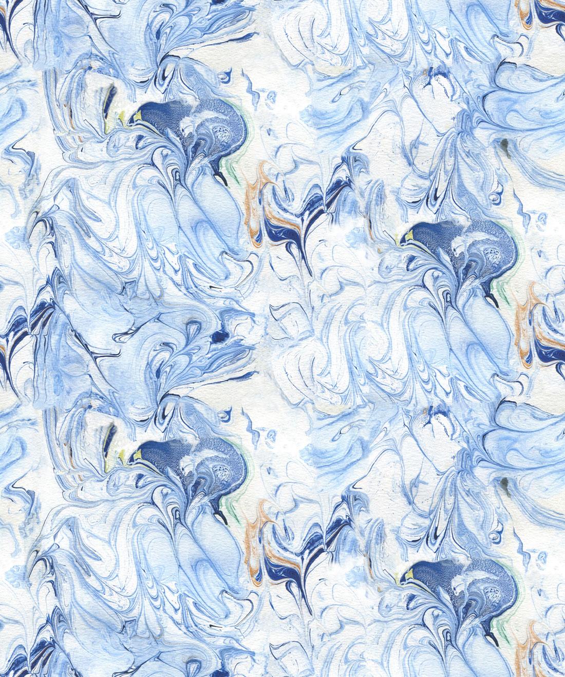 1100x1318 Shibori Birds Wallpaper • Unique Tye Dye Design