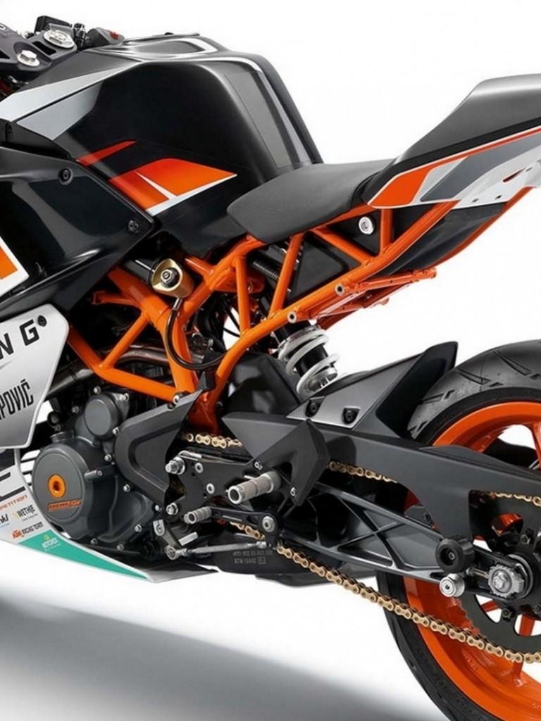 768x1024 KTM 390 Duke HD Wallpaper Non Retina IPad