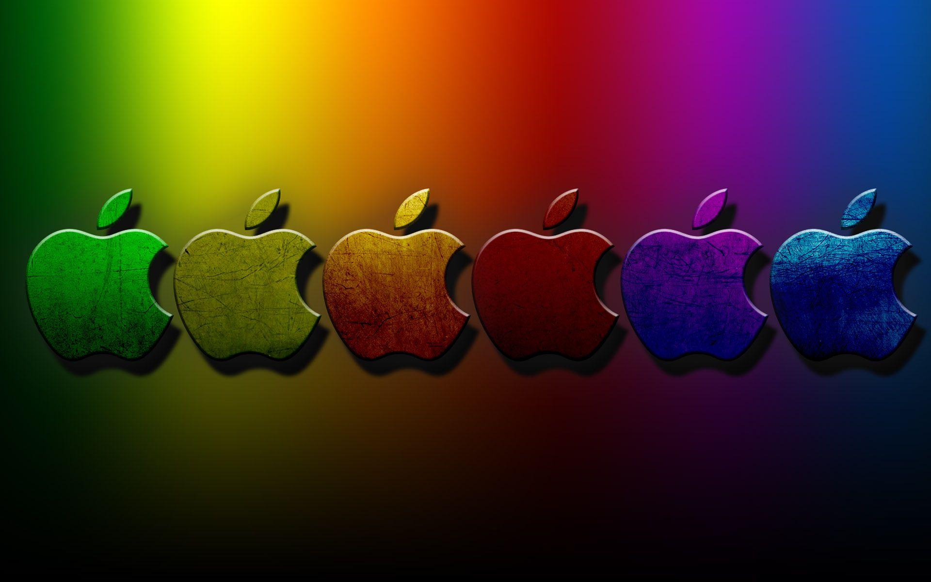 1920x1200 Спектр Apple. Mac wallpaper, Apple logo wallpaper iphone, Apple logo wallpaper