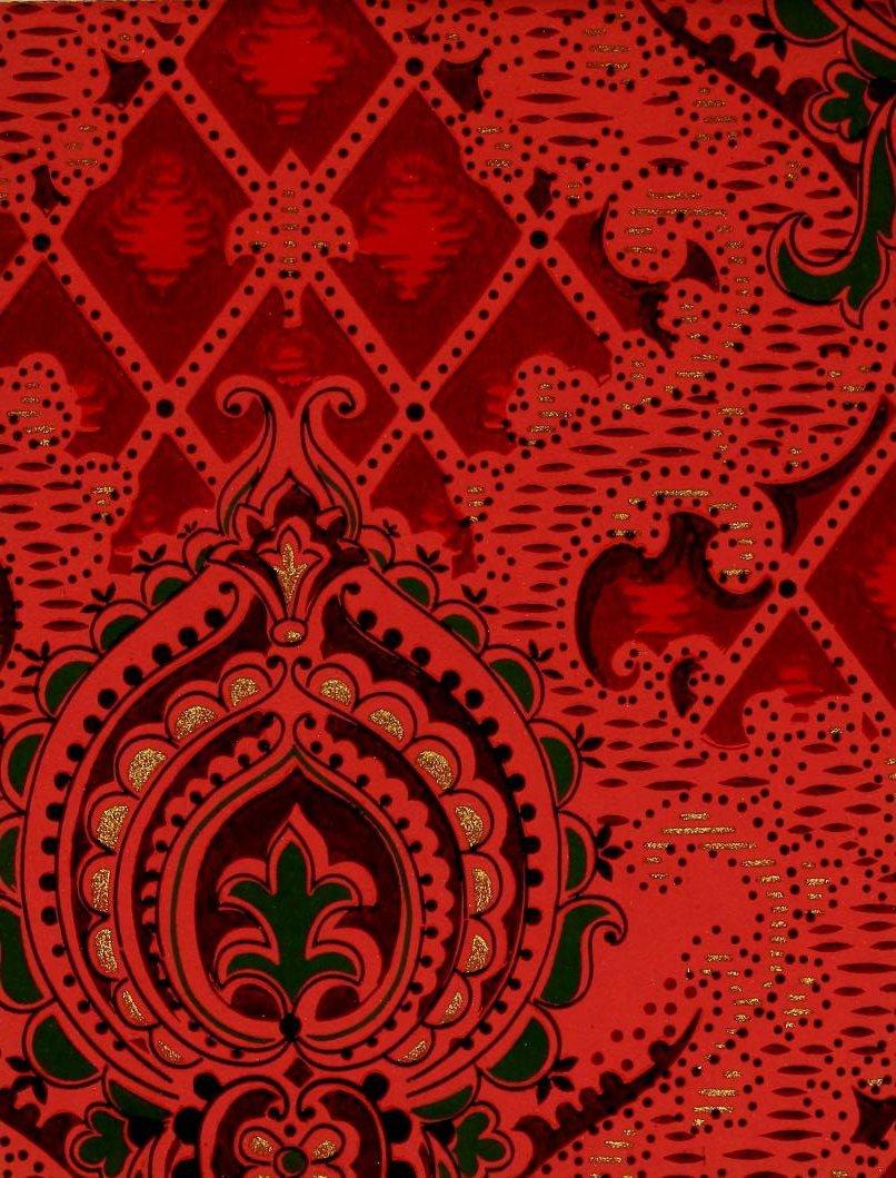 806x1059 Old Edwardian wallpaper styles & home decor, plus 40 real paper samples from the early 1900s