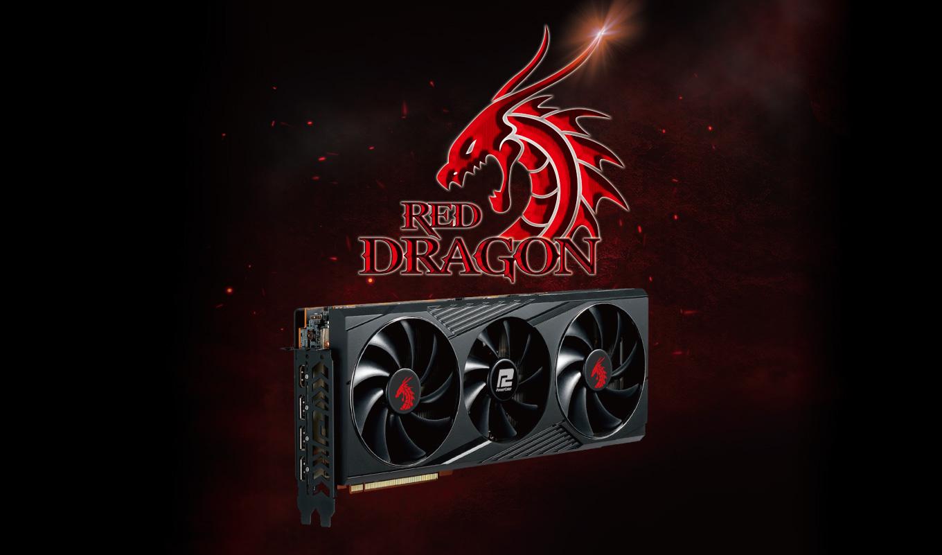 1360x801 Red Dragon AMD Radeon™ RX 6800 XT 16GB GDDR6