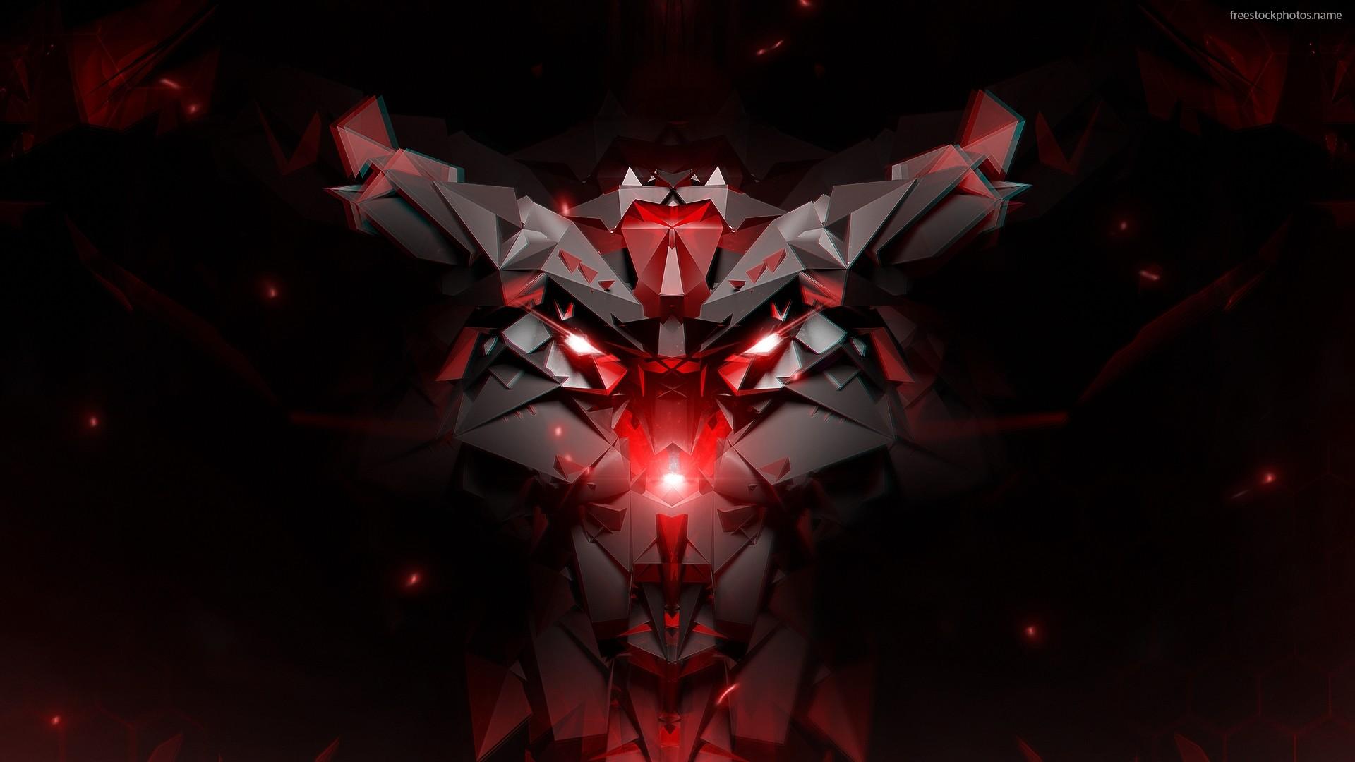1920x1080 Dark Red Wallpaper HD
