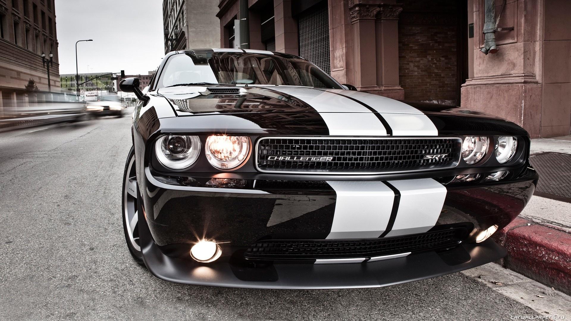 1920x1080 Dodge Challenger Black