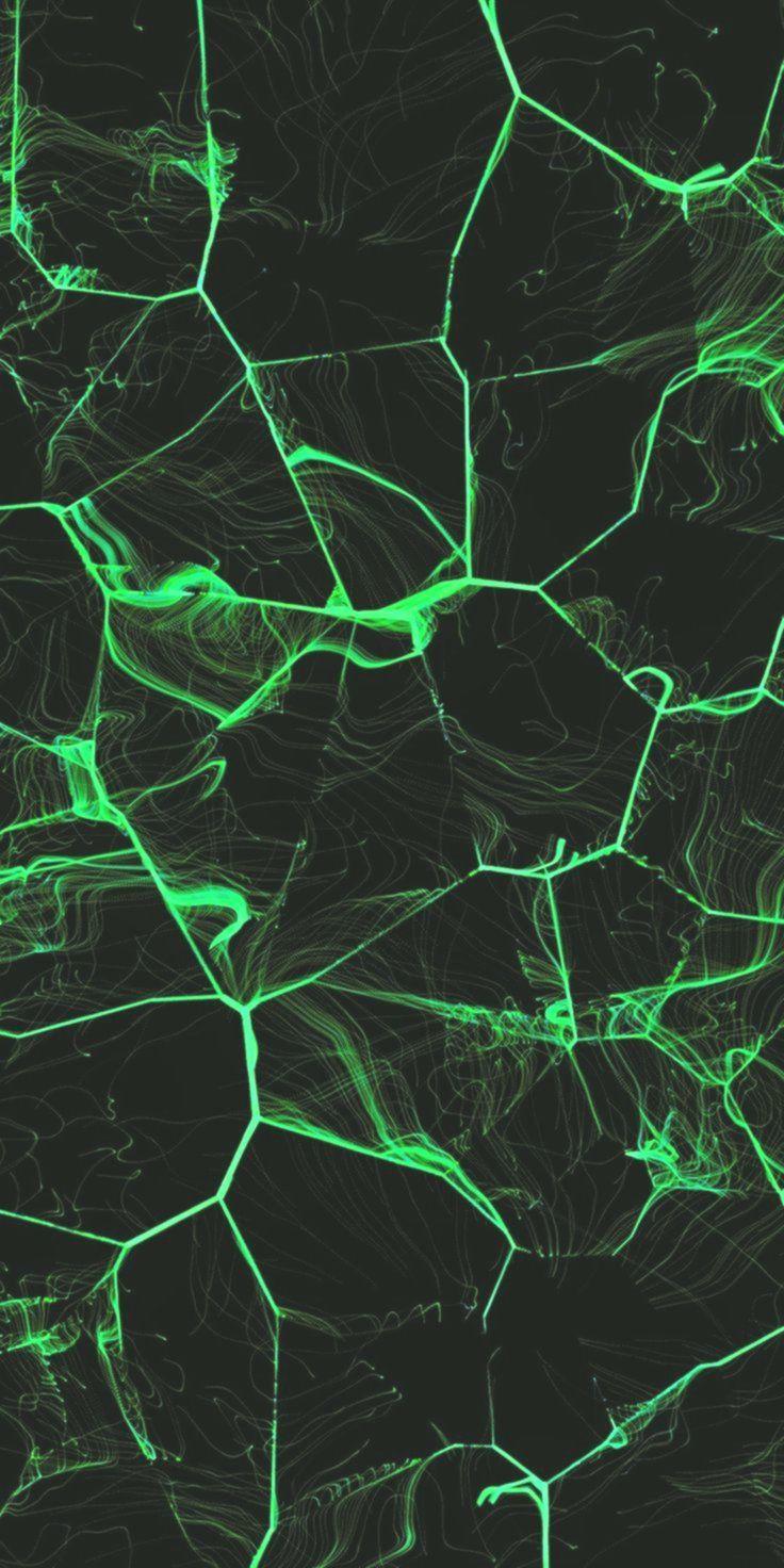 736x1472 Texture, green, asymmetric grid, minimal, 1080x2160 wallpaper. iPhone wallpaper green, Marble wallpaper phone, Dark green aesthetic