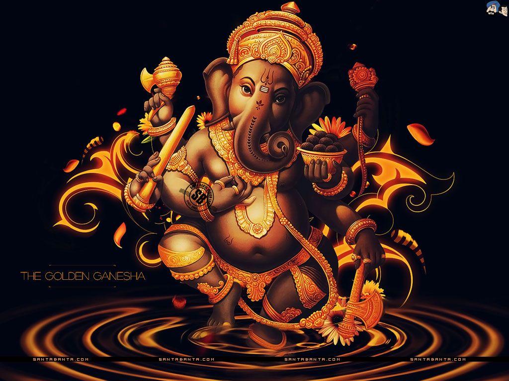 1024x768 Lord Ganesha HD Desktop Wallpaper