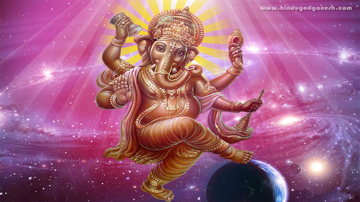 1366x768 God Ganesh HD Wallpaper HD Desktop God