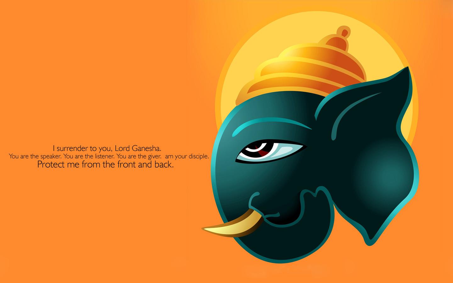 1440x900 latest tech tips: High Quality Lord Ganesh Wallpaper