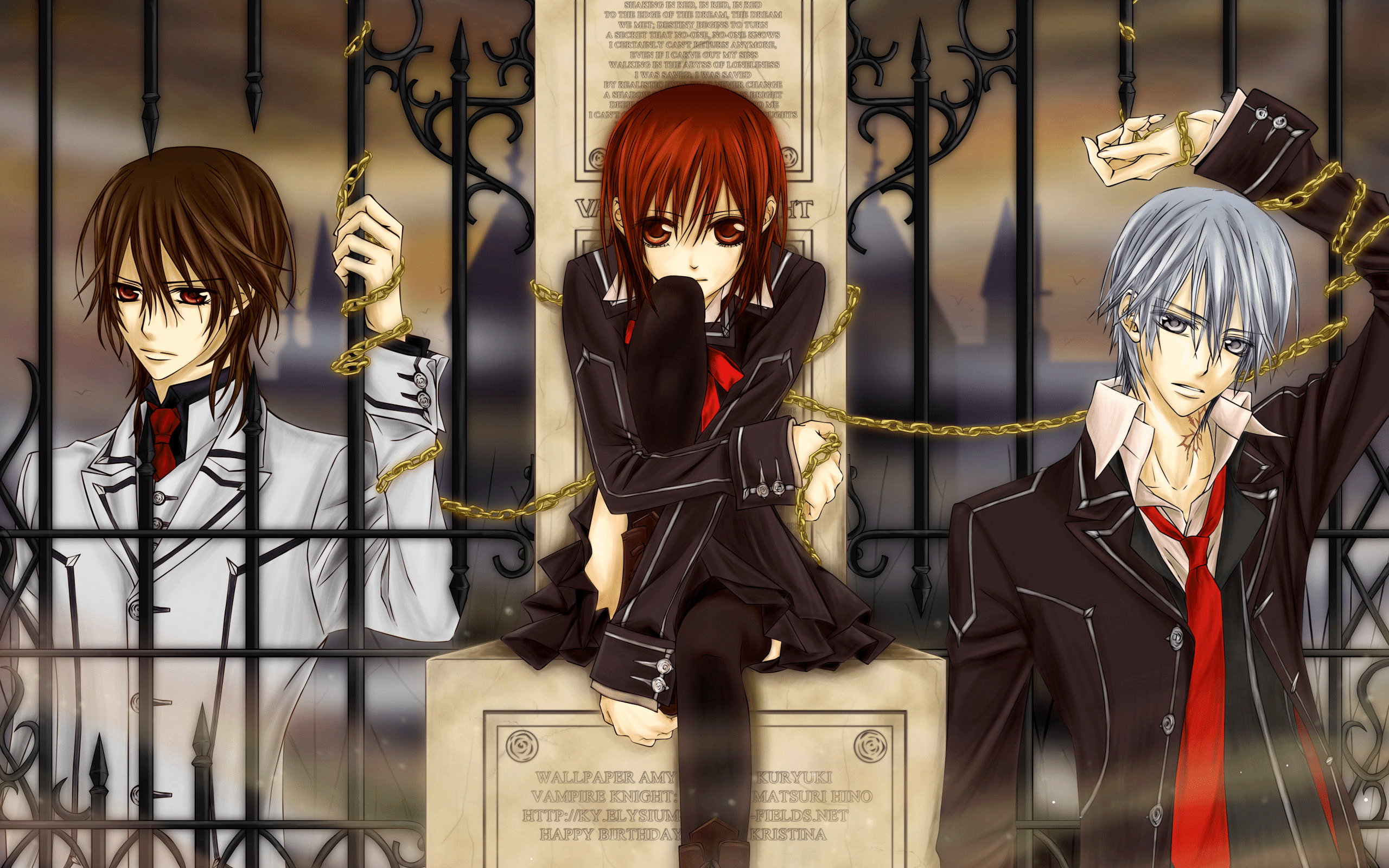2560x1600 Vampire Knight HD Wallpaper