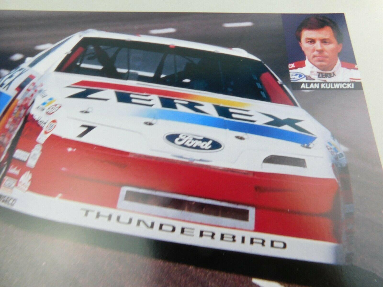 1600x1200 Alan Kulwicki Zerex Ford Racing Card and 39 similar items