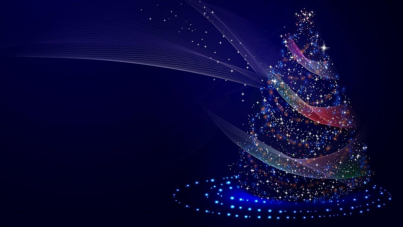 1366x768 Christmas Tree Illustrations 1366x768 Resolution HD 4k