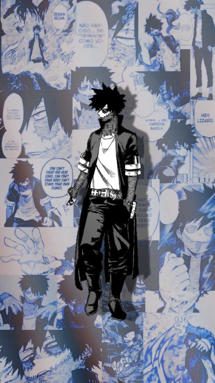 736x1308 Academia Dabi Wallpaper
