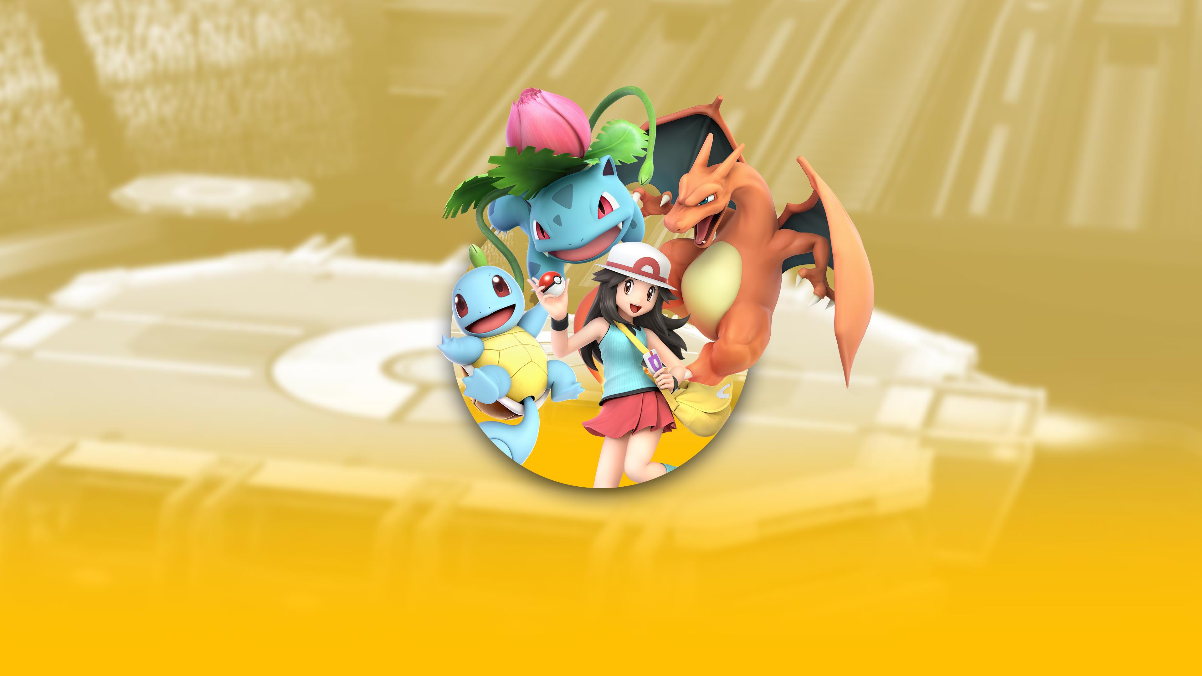 3840x2160 Super Smash Bros Ultimate Pokemon Trainer Female UHD 4K Wallpaper