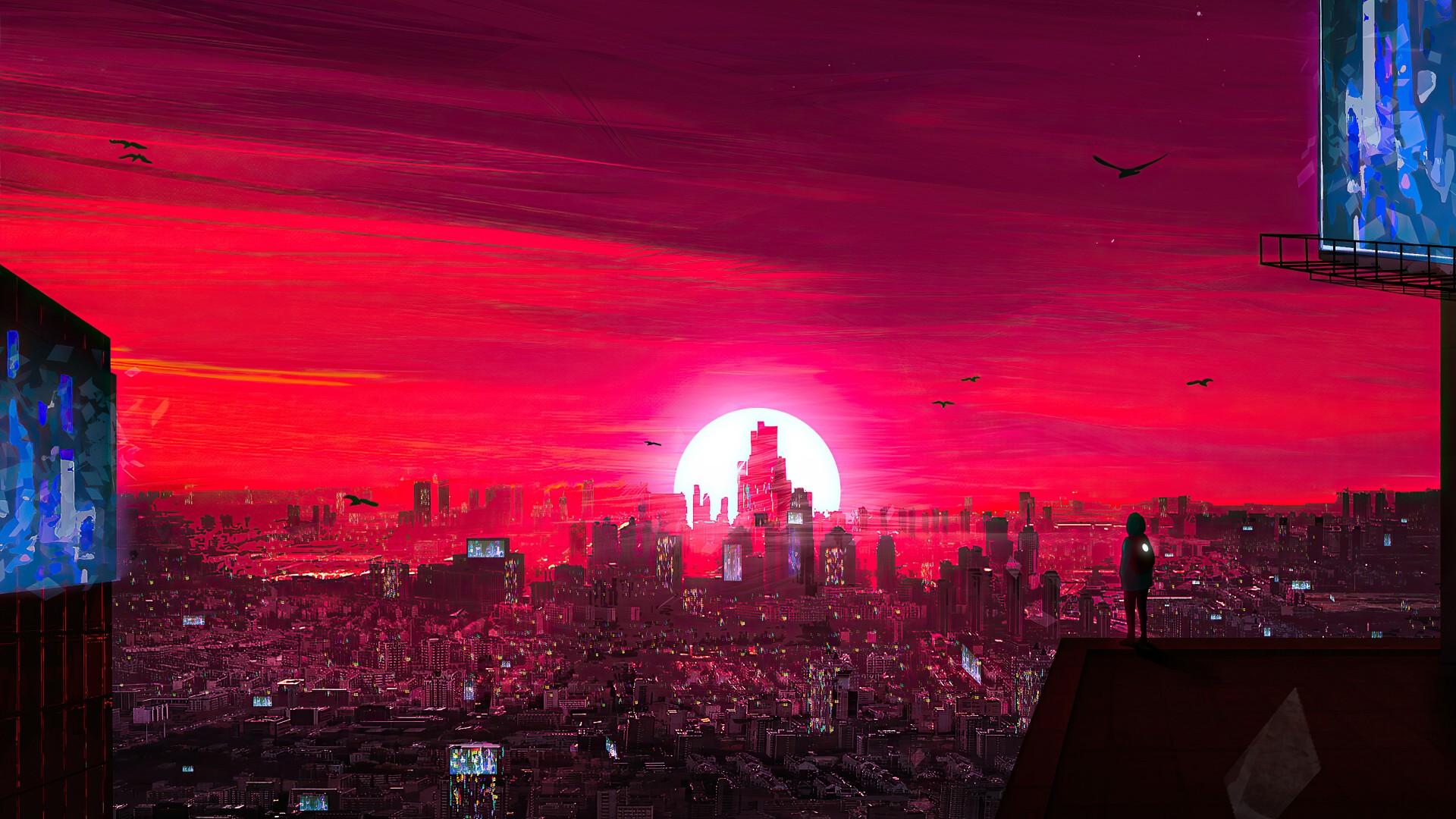 1920x1080 Sci Fi Cyberpunk HD Wallpaper