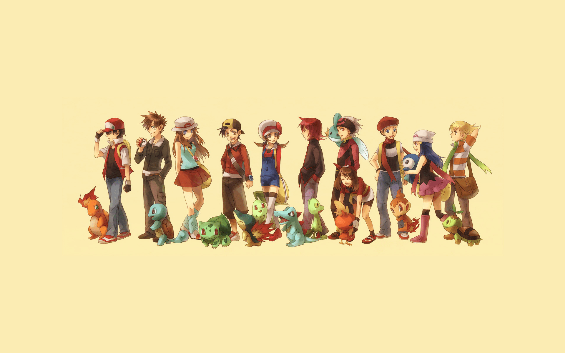 1920x1200 Pokemon Trainer Wallpaper