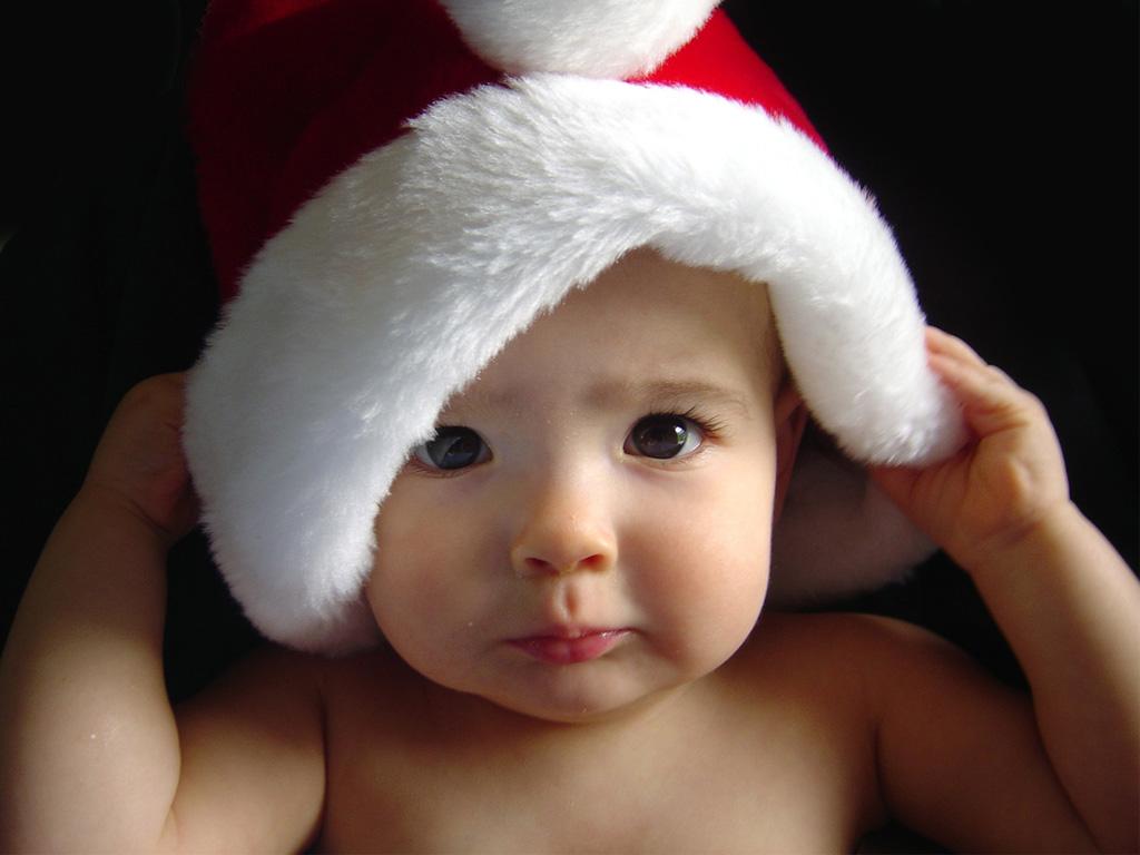 1024x768 Wallpaper 4k Cute Christmas Baby Wallpaper