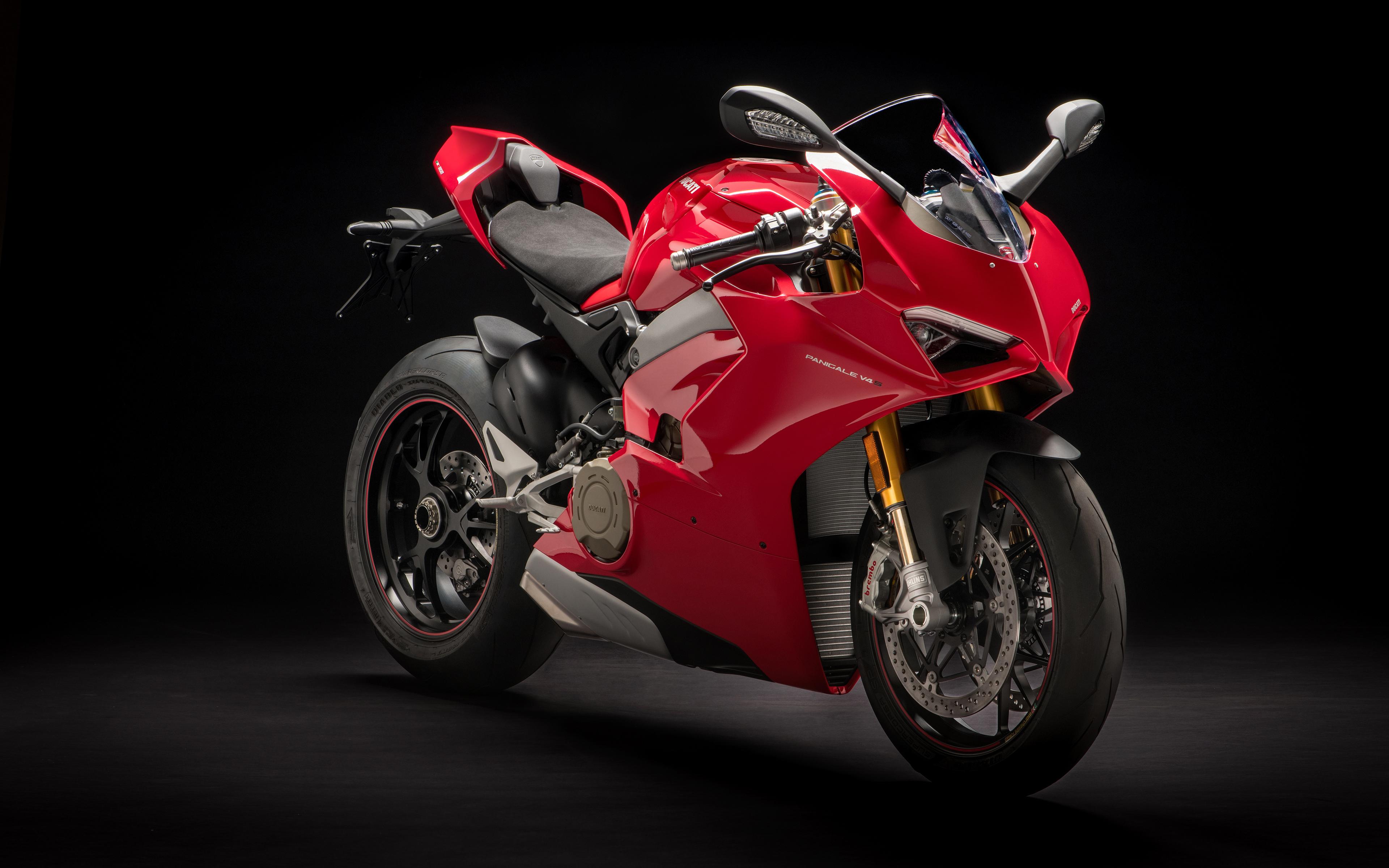 3840x2400 Wallpaper 4k 2018 Ducati Panigale V4 S 4K Wallpaper
