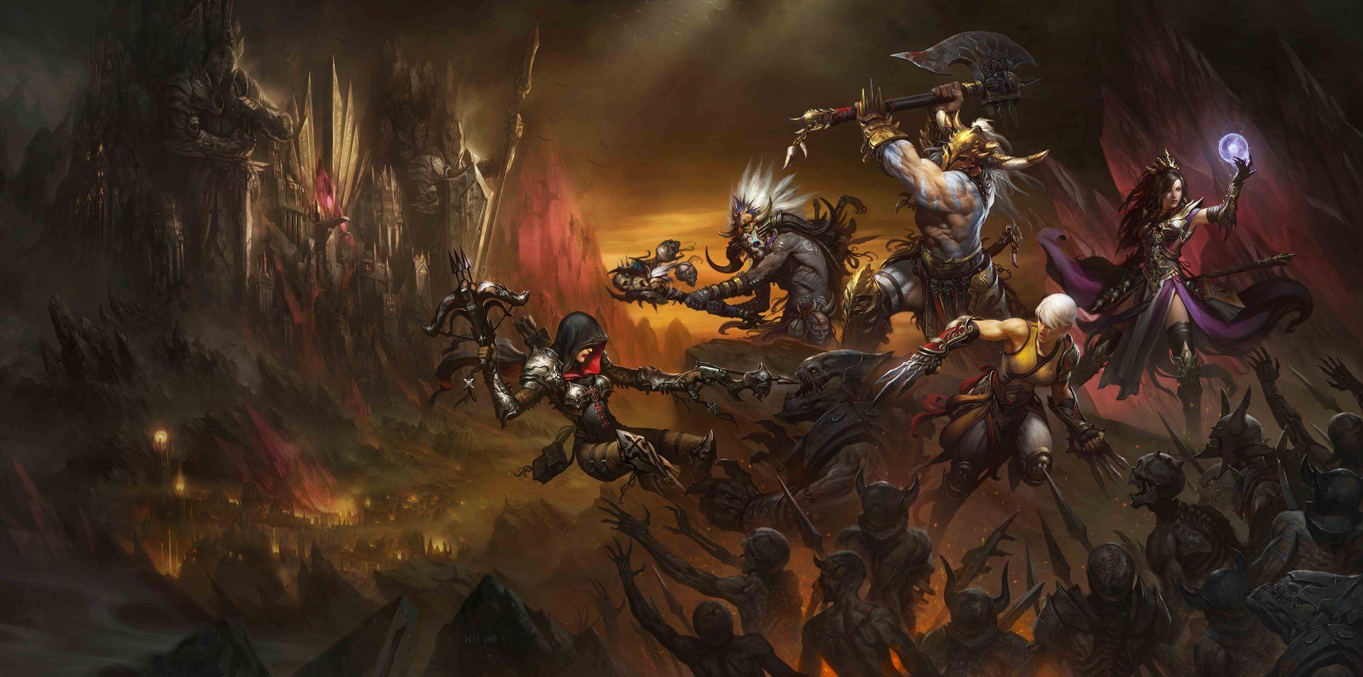 1920x954 Diablo III HD wallpaper