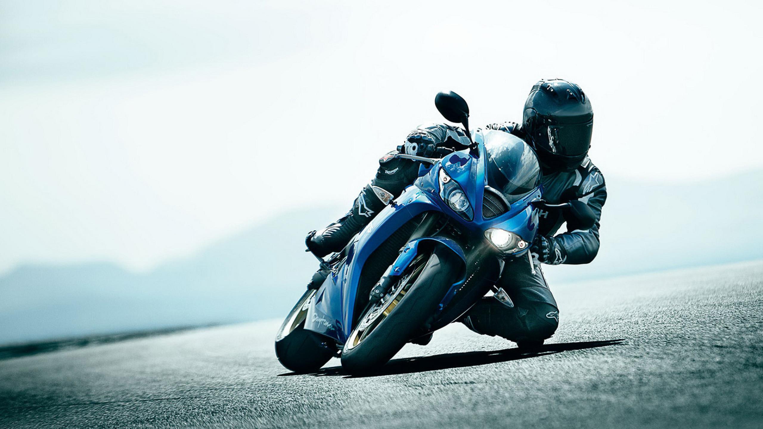 2560x1440 Yamaha Dark Blue Latest Free HD Wallpaper Bikes Download Bike Wallpaper HD Wallpaper & Background Download