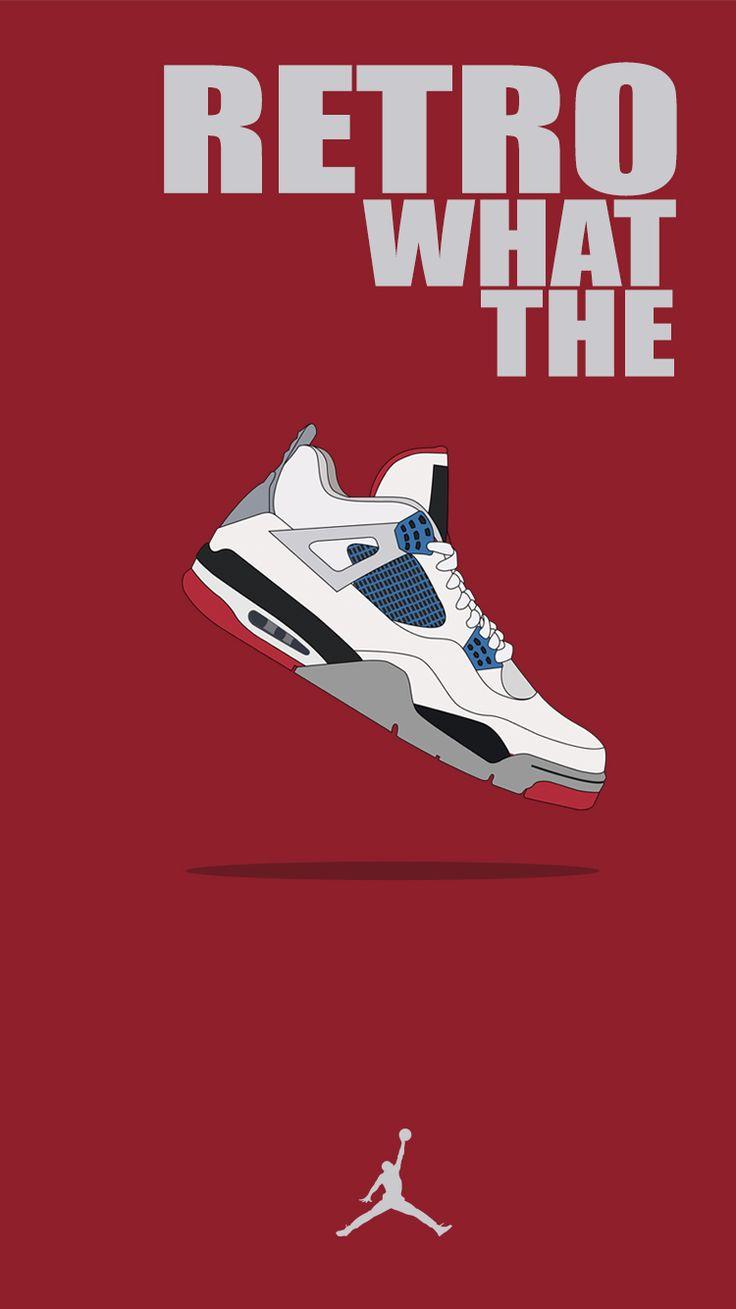 736x1309 Wallpaper Jordan 4 Retro What the. Jordan logo wallpaper, Jordan shoes wallpaper, Shoes wallpaper