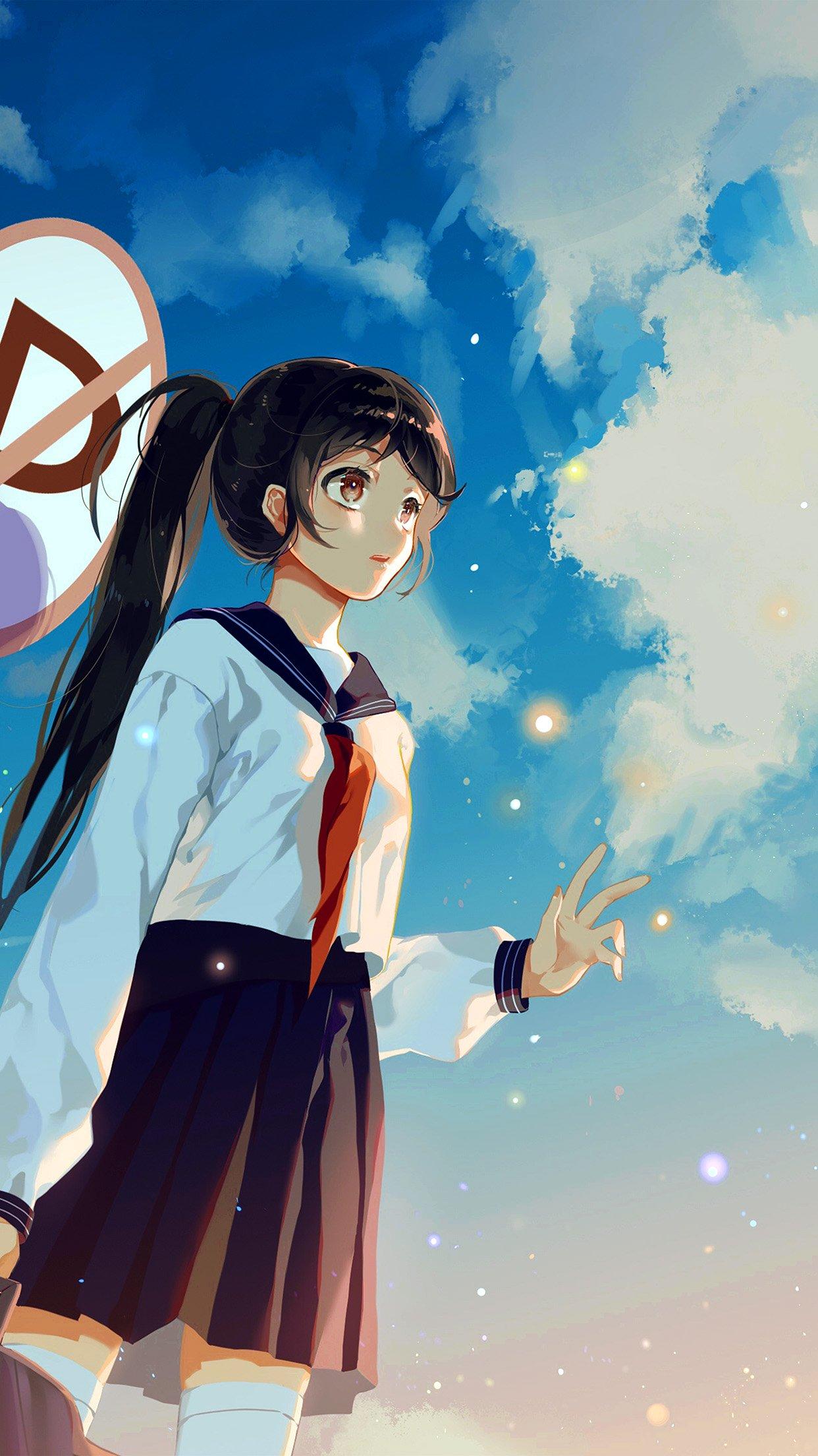 Anime Girl iPhone X Wallpapers - Top Free Anime Girl iPhone X Backgrounds -  WallpaperAccess