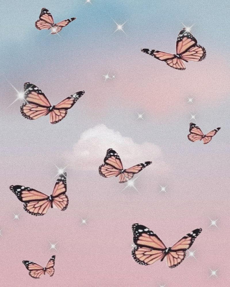 Cute Cartoon Butterfly Wallpapers - Top Free Cute Cartoon Butterfly ...