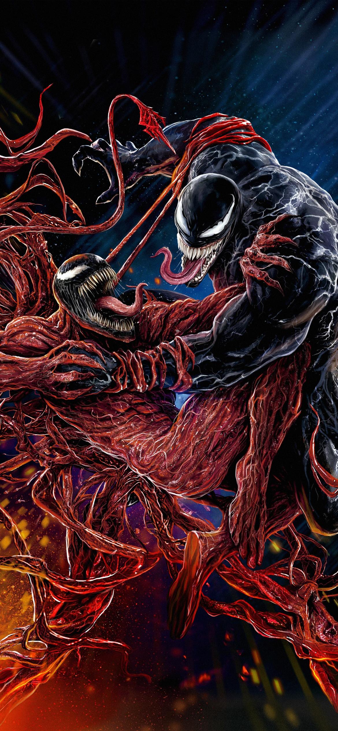 1170x2532 Venom: Let There Be Carnage Wallpaper 4K, Venom Marvel Comics, 2021 Movies, Movies