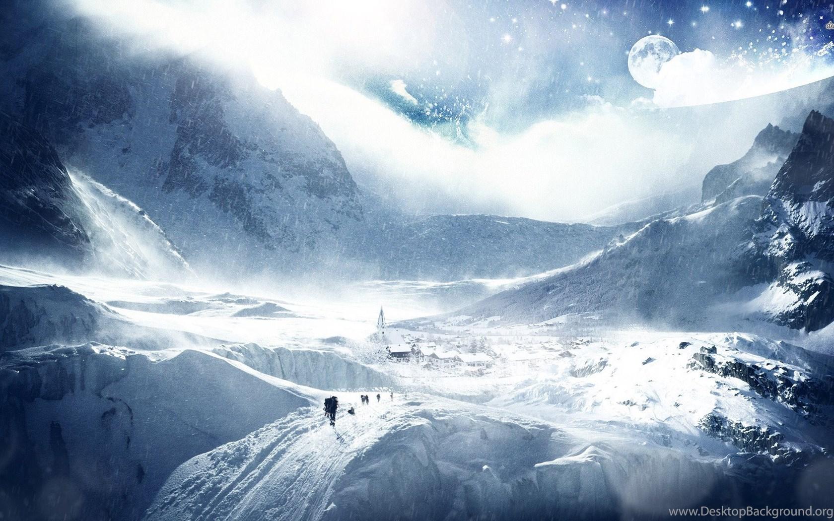 1680x1050 Snow Storm Wallpaper Bing Image Desktop Background
