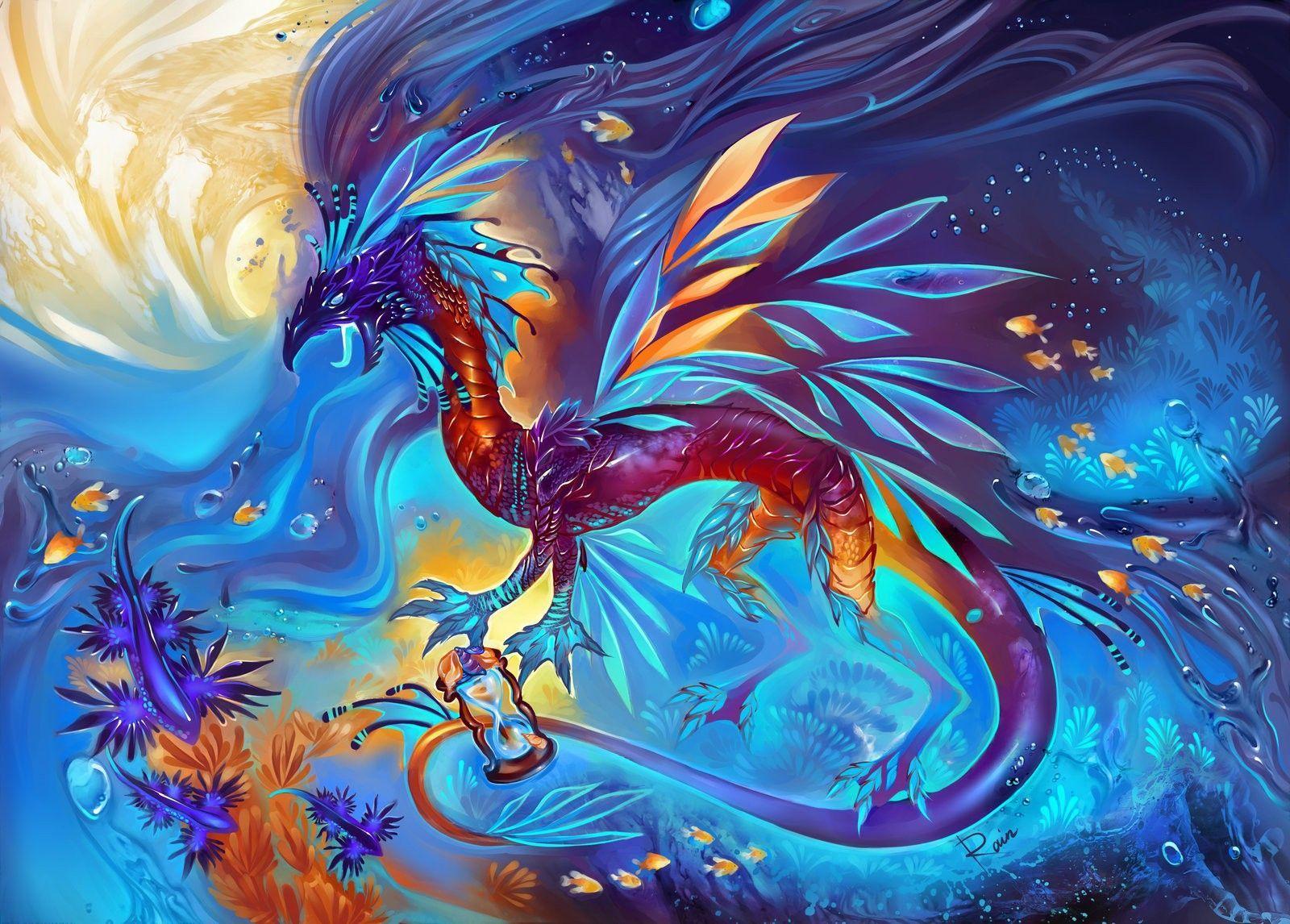 1600x1146 Asbstract Dragon Wallpaper
