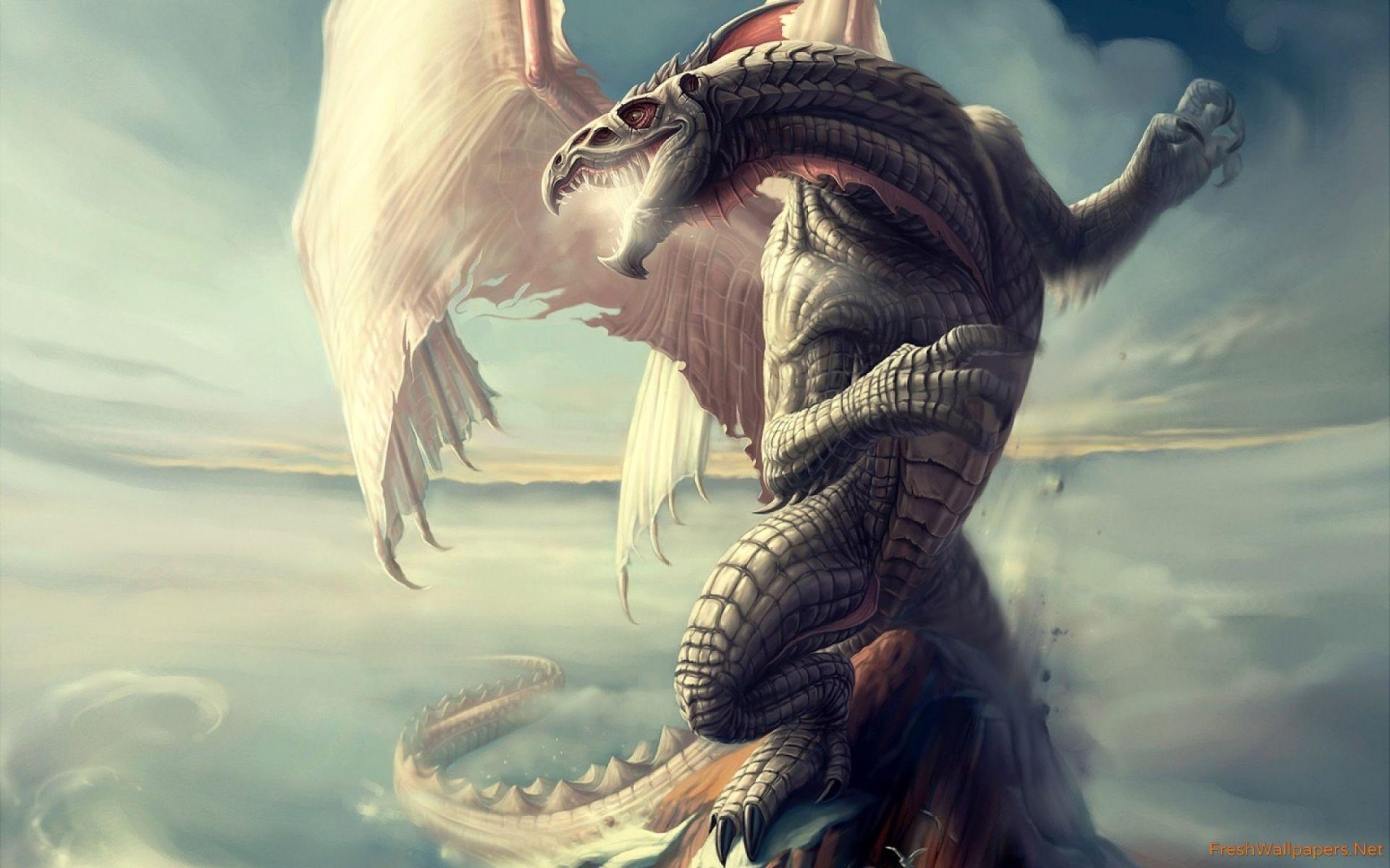 1920x1200 Cool Dragon Wallpaper