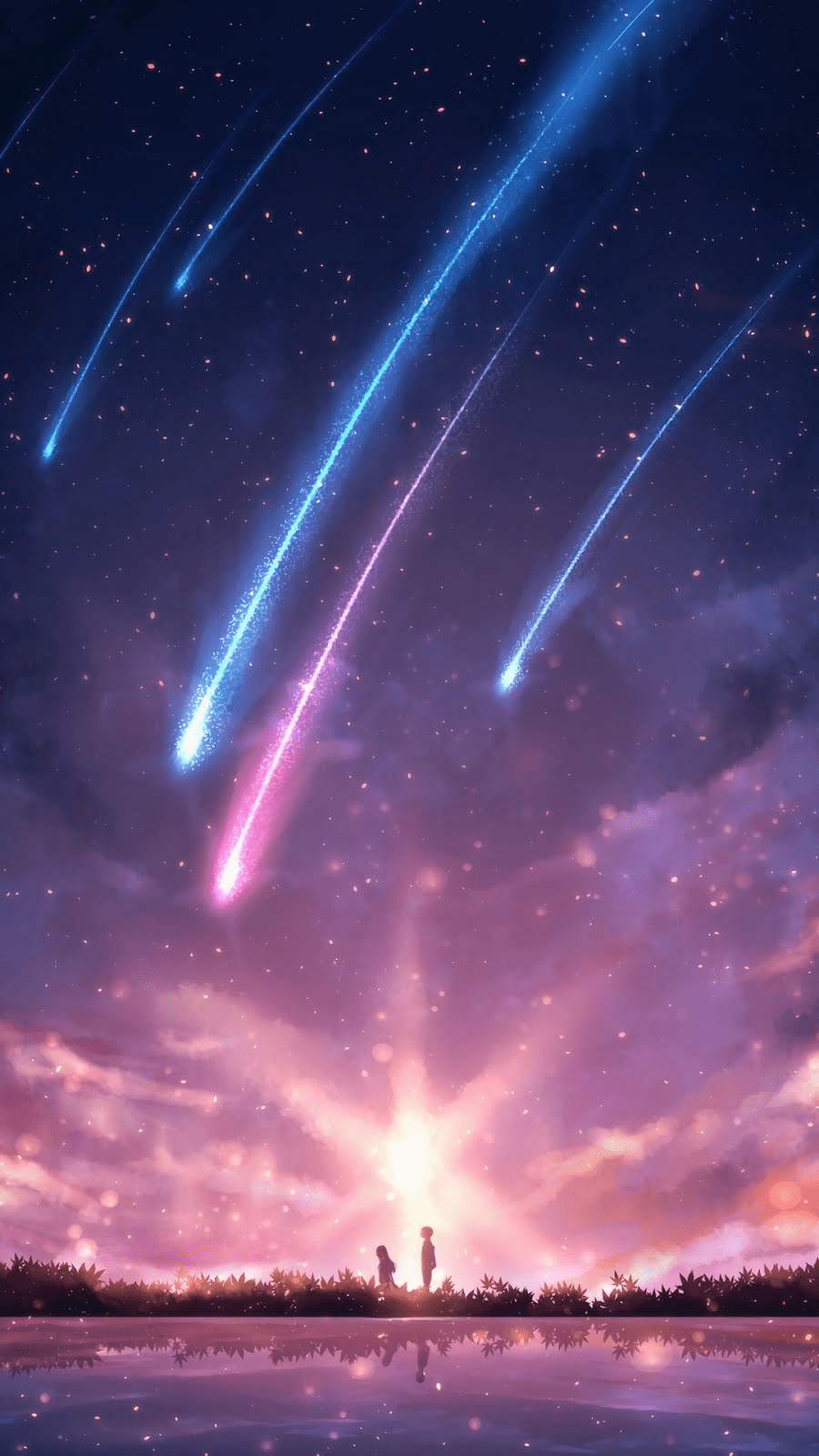 900x1600 Beautiful Sky HD Anime Wallpaper