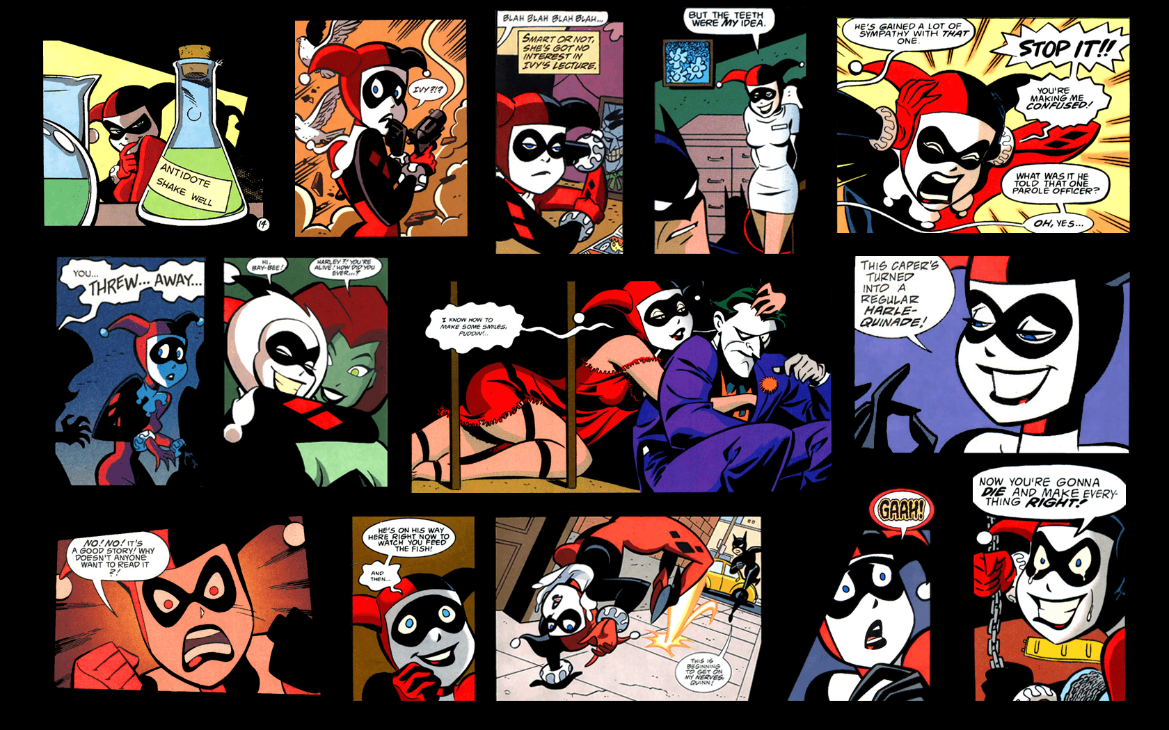 1680x1050 Harley Quinn Wallpaper iPhone