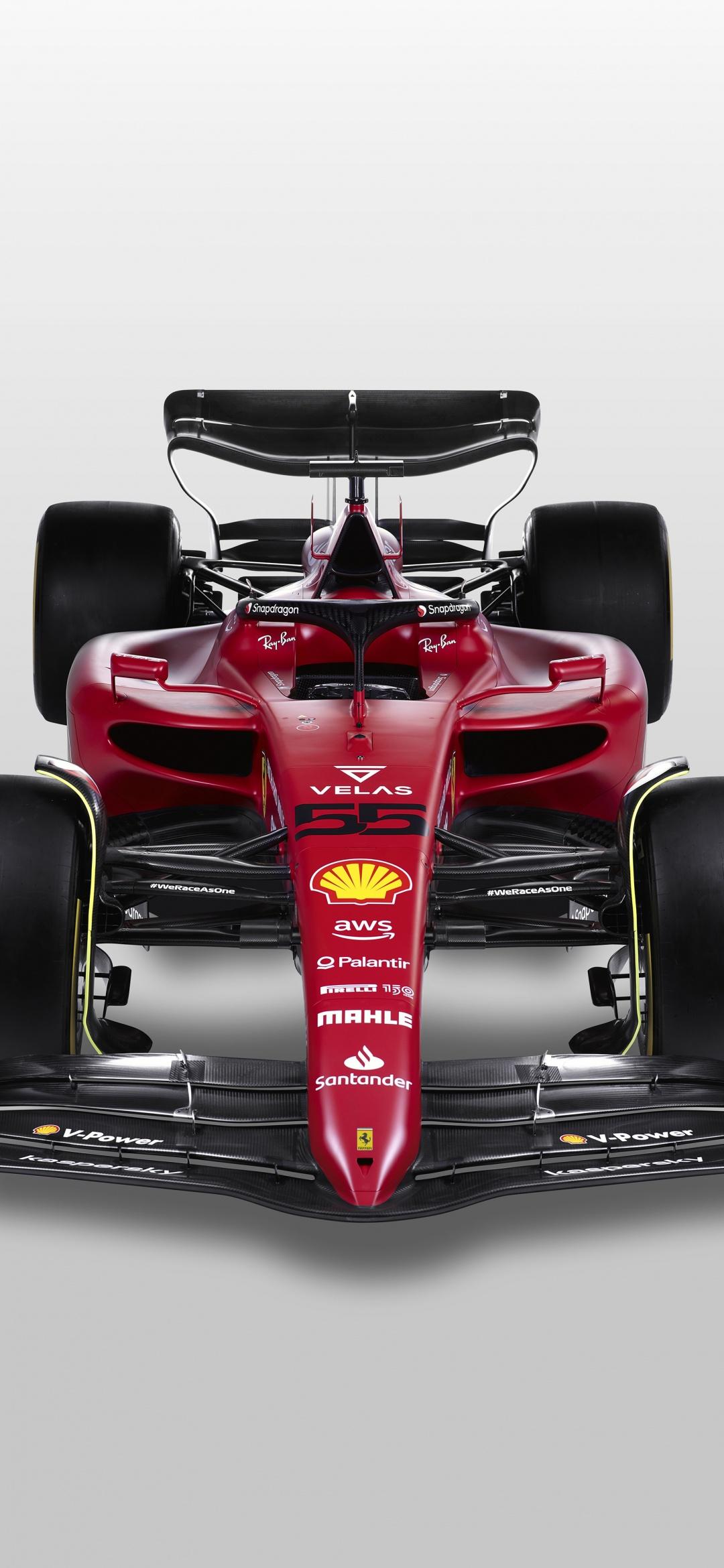1080x2340 Ferrari F1 75 Wallpaper 4K, Formula One Cars, Formula Cars