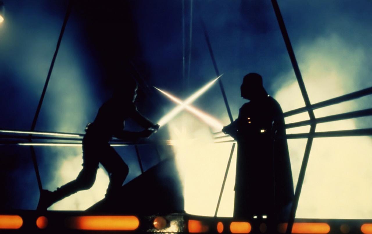 1280x804 Luke Skywalker vs Darth Vader wallpaper. Luke Skywalker vs Darth Vader