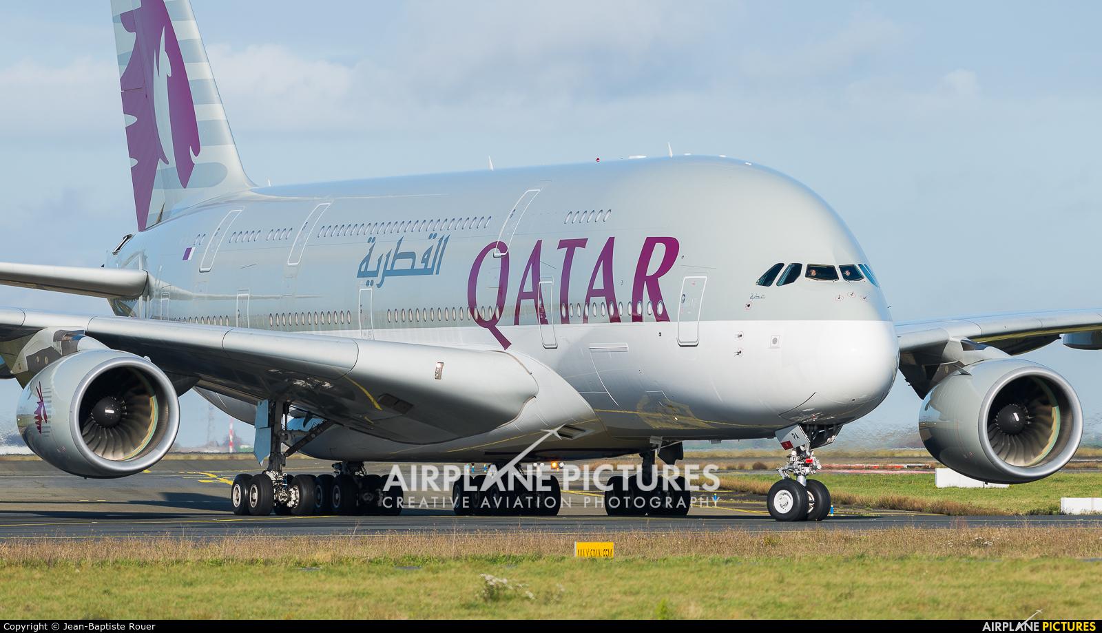 1600x919 Qatar Airways A7 Apa Aircraft At Paris Airways A380 Wallpaper HD