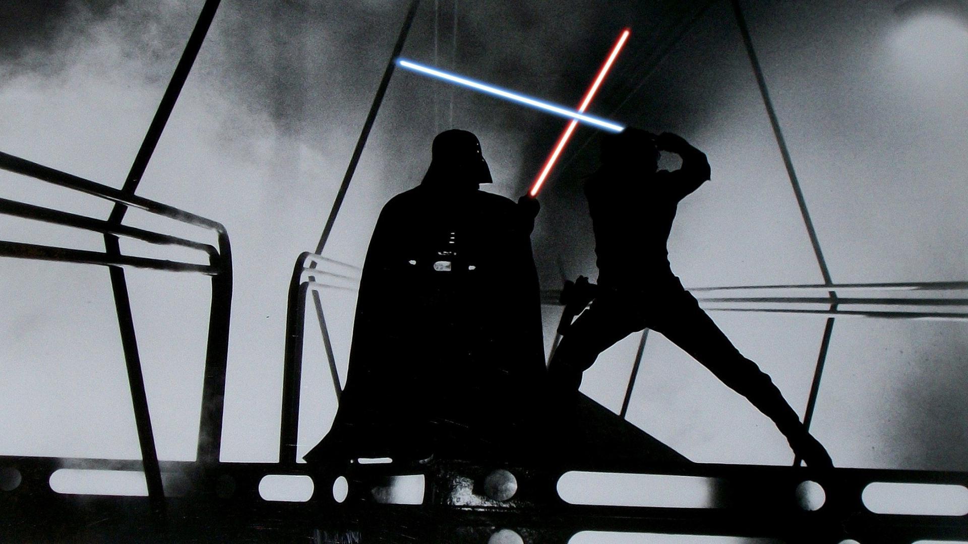 1920x1080 Star Wars, Lightsaber, Darth Vader, Luke Skywalker Wallpaper HD / Desktop and Mobile Background